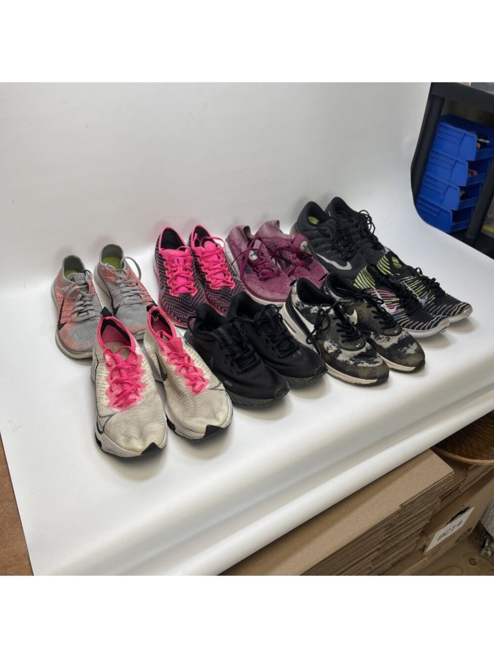 Bundle Lot x8 pairs Nike Shoes Sneakers Various Size Reseller Clear out Sales**